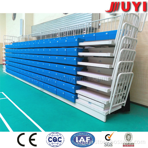 JY-750 Factory Price Stadium Plastic Bleacher Seats Folding Grandstand Seating Chair